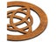 Celtic Knot Wood Board Witch Altar Tray Wall Art Sacred Geometry Pentagram Carousel 5