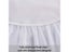 Smooth Waterproof Mattress Protector Cover For Bed Solid White Wetting Carousel 4