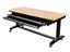 Workbench Height Adjustable 2 Drawer 157 x 61cm Carousel 3
