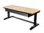 Workbench Height Adjustable 2 Drawer 157 x 61cm Carousel 7
