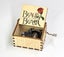 Beauty and the beast Music Box Hand Crank Carved Wooden Musical Box Carousel 1