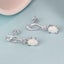 925 Sterling Silver Koru White Opal Earrings "Anneri" Carousel 3