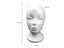 Plus Size Female Mannequin Head Model For Wig Hat Display Carousel 5