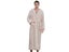 Winter Warm Flannel Hooded Fleece Long Bathrobe Lovers Sleepwear Beige Carousel 3