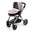 Bayer KD PRAM WITH HANDBAG - Pink & Grey Carousel 2