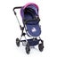 Bayer Neo Vario Combi Dolls Pram - Navy & Pink Carousel 5
