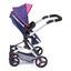 Bayer Neo Vario Combi Dolls Pram - Navy & Pink Carousel 7