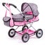 Bayer SMARTY DOLLS PRAM - Pink & Grey Was $139.99 Now 99.50 Carousel 1