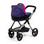 Bayer KD PRAM WITH HANDBAG - Navy Carousel 7