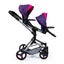 Bayer TWIN DOLLS PRAM Navy Carousel 6