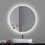 LED mirror round 600MM Backlit with Demister Touch Switch 3 Colours Lighting Carousel 2