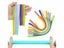 10PCS Large Multicolor Silicone Rubber Bands For Notebook Gear Gifts Carousel 2