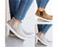 Stylish Women Autumn Leopard Round Toe Slip On Faux Leather Ankle Boots Shoes... Carousel 1