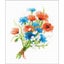 Riolis 1576 Bouquet with Cornflowers - Cross Stitch Kit Carousel 1