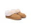 EVERAU(R) UGG Slippers Sheepskin Wool Suede Ankle Homey Carousel 1