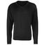 Premier Mens Knitted Cotton Acrylic V Neck Carousel 1