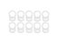 10 Pcs Button Silicone Ring Mam Pacifier Holder Mannequin Clip Adapter Carousel 2