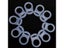 10 Pcs Button Silicone Ring Mam Pacifier Holder Mannequin Clip Adapter Carousel 6