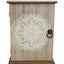 LVD MDF Mandala 28cm Key Box Keeper Storage Organiser Rectangle Natural Carousel 1