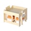 Kids Table And Chairs Set Storage Box Toys Play Desk Wooden Study Carousel 2