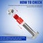 Thread Checker 44PCS Nut and Bolt Inch and Metric Screw Thread Identifier Gauge Carousel 7