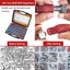 Thread Checker 44PCS Nut and Bolt Inch and Metric Screw Thread Identifier Gauge Carousel 8