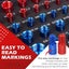 Thread Checker 44PCS Nut and Bolt Inch and Metric Screw Thread Identifier Gauge Carousel 9
