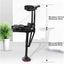 Hands-Free Knee Crutch Single Leg Telescopic Knee Walker Anti Skid Walking Aids Carousel 4