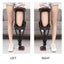 Hands-Free Knee Crutch Single Leg Telescopic Knee Walker Anti Skid Walking Aids Carousel 6