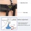 Hands-Free Knee Crutch Single Leg Telescopic Knee Walker Anti Skid Walking Aids Carousel 7