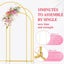 3Pcs/Set Arch Door Wedding Backdrop Stand Party Garden Flower Plants Rack Decor Carousel 6