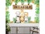 Jungle Animals Backdrop For Birthday Decorations Boy/Girl 1st Carousel 1