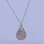 925 Sterling Silver Cat's Eye Stone Necklace "Trinity" (Pink) Carousel 5