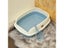 Pet Supplies Cat Litter Box Semi-Enclosed Anti-Splash Cat Toilet Large Carousel 4