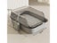 Open Top Cat Litter Box Durable Cat Sand Box Detachable With High Side Kitten Carousel 5