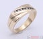 10ct Yellow Gold Men's Diamond Dress Ring ~ $2,000! Carousel 3