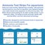 Ammonia Test Strips 50 Count Water Testing Aquarium Test Strips Carousel 2