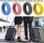 1/8Pcs Thicken Texture Silicone Wheels Protector For Luggage Reduce Carousel 3