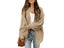 Plus Size Maternity Sweater Solid Color Winter Pregnant Woman Clothes Long Carousel 3