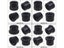 Bicycle Thru Axle Nut M12 M14 M15 Thread Axle Nuts For 1.0/1.25/1.5/1.75mm Carousel 8