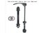 25mm Hub Quick Release Skewers For Bike Front Rear Wheels Carousel 6