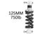 150/125/100mm 500/600/750/1200lb Bike Spring Shocks Absorber Suspension Damper Carousel 1