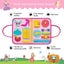 Kids Busy Board Preschool Intelligence Learning Education Toys Princess Girl Carousel 3