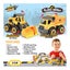 40pc Construct IT Buildables 2-in-1 Site Vehicle Truck Set w Case Kids 3+ YLW Carousel 5