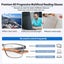 Portable Non Slip Readers Anti-blue Light Reading Glasses For Men Women Carousel 9