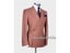 Classic Double Breasted Groom Tuxedo For Wedding 2pcs Blazer Pants Formal Party Carousel 5