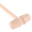 20X Wooden Mini Hammer Mallet Kids Flat Head Toy Carving DIY Ornaments Toy Carousel 4