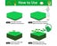 Divided Grids Raised Garden Bed Planting Grow Bag Carousel 5