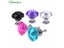 24mm Diamond Crystal Cabinet Door Furniture Knobs Transparent Mini Carousel 3