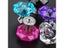24mm Diamond Crystal Cabinet Door Furniture Knobs Transparent Mini Carousel 7
